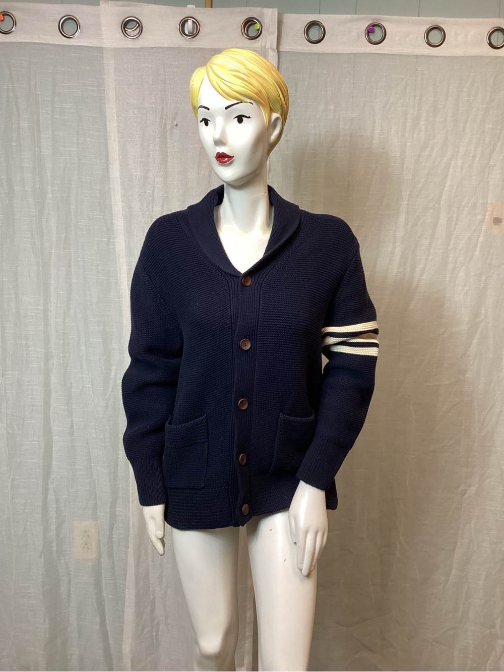 Birdwell Beach Britches Shawl Collar Cardigan; Size: M